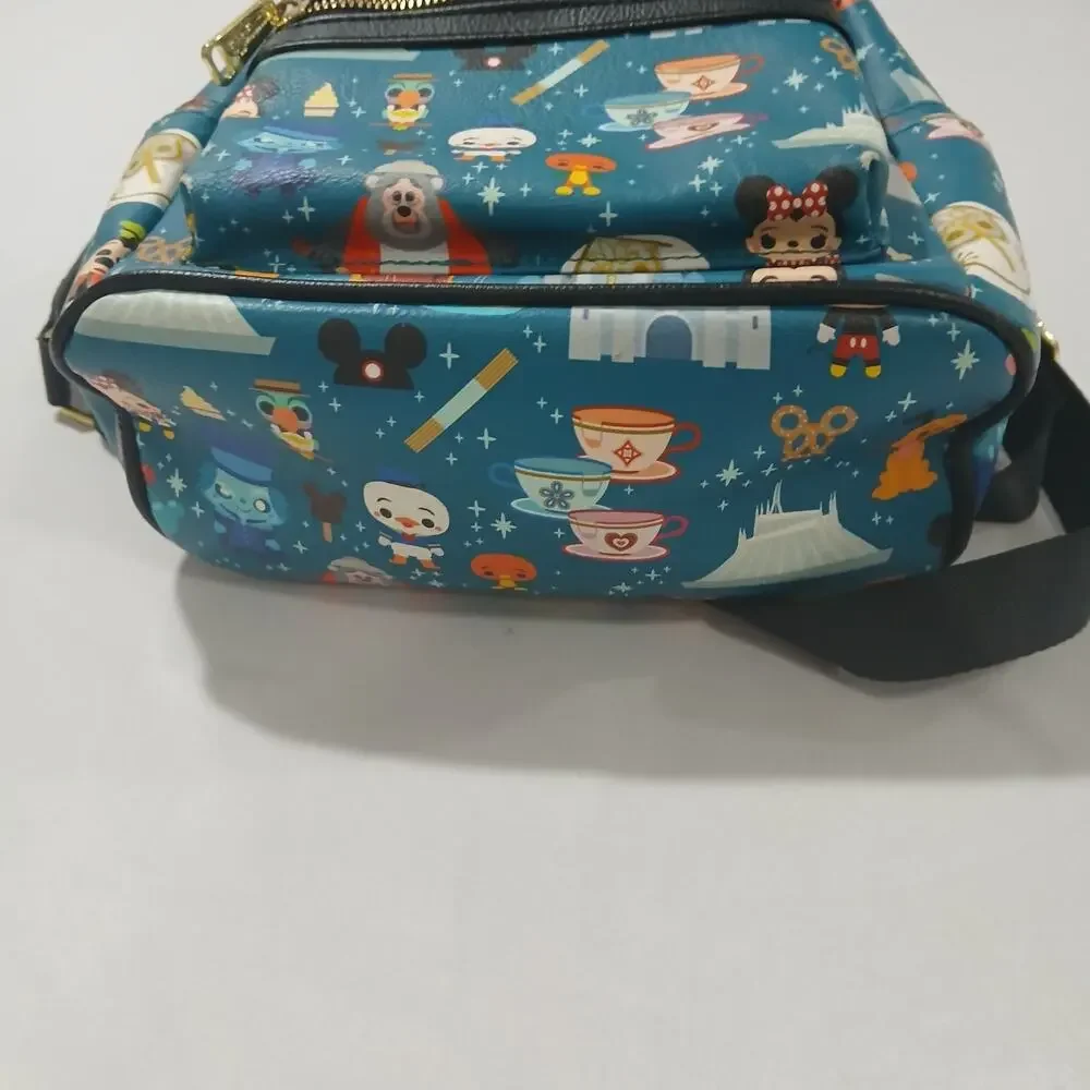 Loungefly Backpack Disney Parks Limited Edition Magic Kingdom Rides Snacks